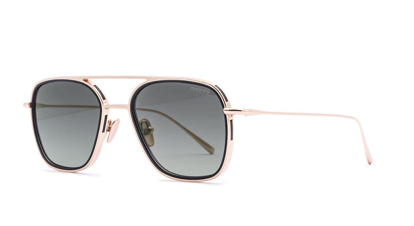 BRETT Niki Sun-Brille-Brett-C01 - gold / black-52-19-Schönhelden
