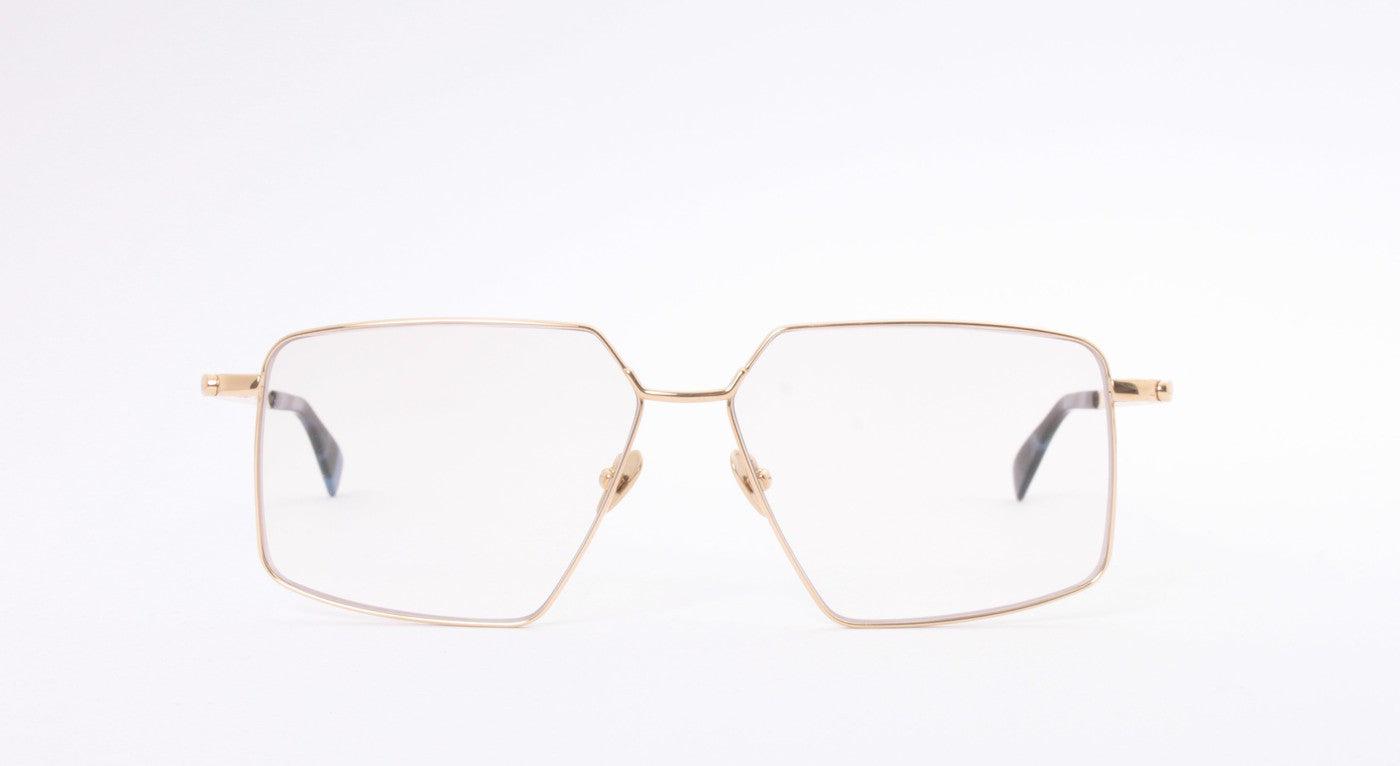 COBLENS Triebwerk-Brille-Coblens-330 - SOFT GOLD POLIERT-59-13-Schönhelden