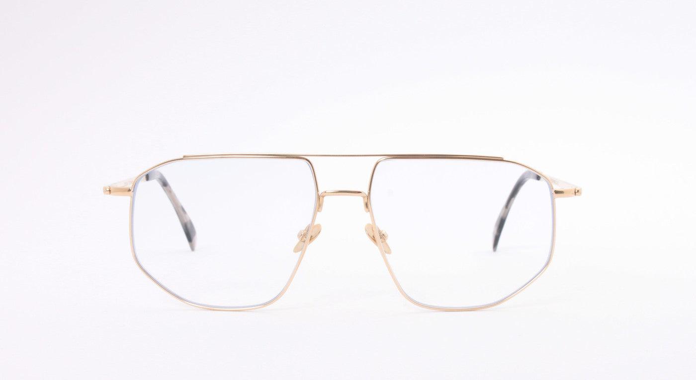 COBLENS Verkehrsmeldung-Brille-Coblens-330 - SOFT GOLD POLIERT-57-16-Schönhelden