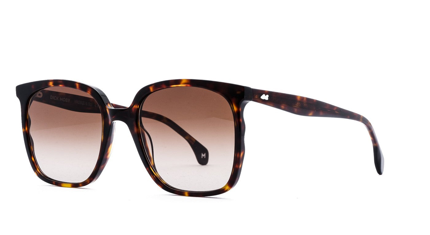DICK MOBY Buenos Aires BEU Sun-Brille-Dick Moby-123A - dark yellow tortoise-54-19-Schönhelden