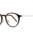 Laden Sie das Bild in den Galerie-Viewer, Klenze & Baum - Asket - "Bary" S-Brille-Klenze & Baum-47-19-022 - moss / rose gold-Schönhelden