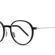 Laden Sie das Bild in den Galerie-Viewer, Klenze & Baum - Asket - "Laotse" L-Brille-Klenze & Baum-49-18-001 - coal / silver-Schönhelden