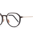 Laden Sie das Bild in den Galerie-Viewer, Klenze & Baum - Asket - "Nelson"-Brille-Klenze & Baum-49-18-009 - ash / rose gold-Schönhelden