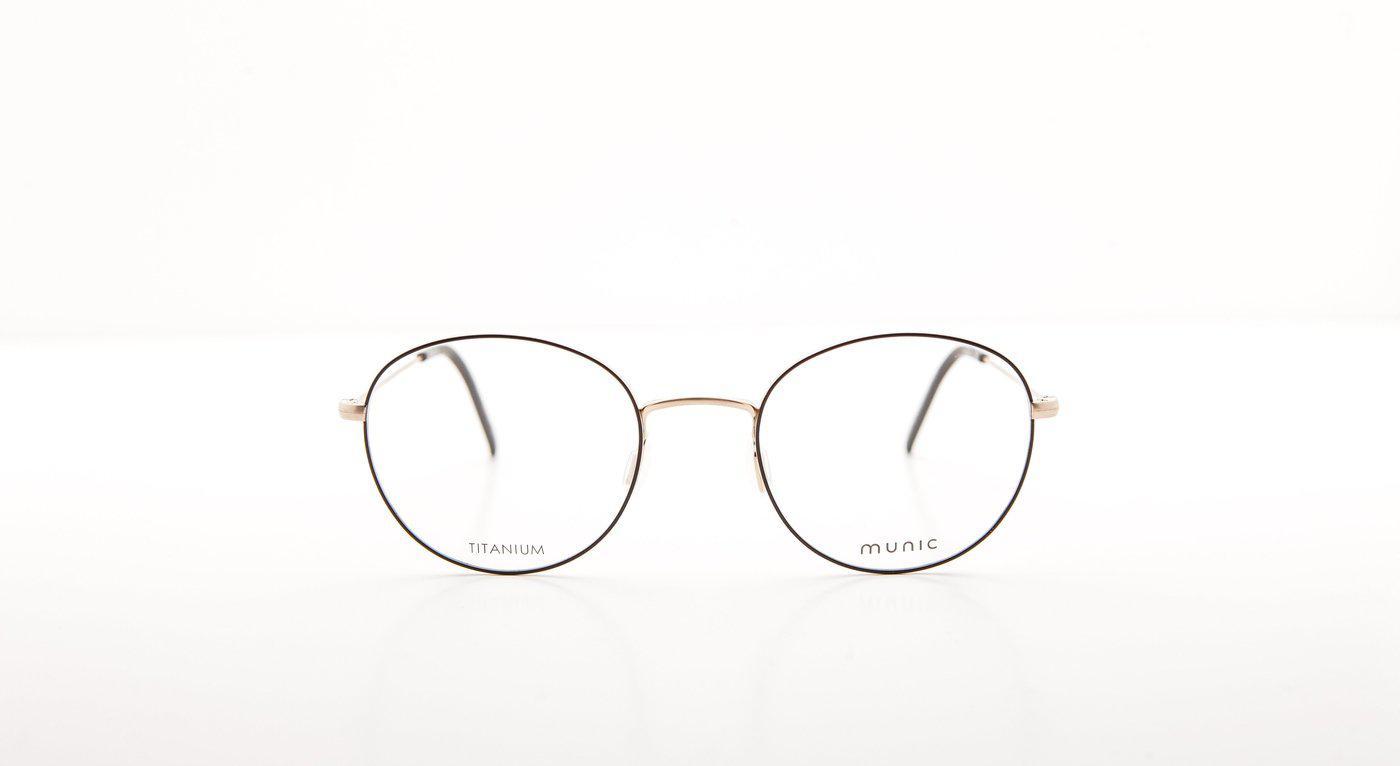 Munic 414-1-Brille-Munic-gold / schwarz 67-50-21-Schönhelden