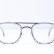 Laden Sie das Bild in den Galerie-Viewer, Very French Gangsters - Very Groovy 3-Brille-Very French Gangsters-136 - khaki transparent (kaki tranlucide / métal noir mat)-47-22-Schönhelden