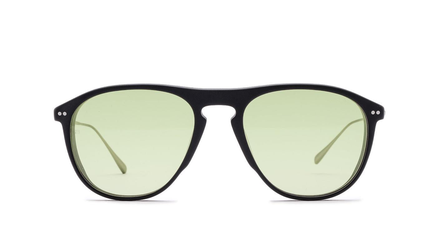 BRETT Barry Sun-Brille-Brett-C03 - schwarz -silber-55-19-Schönhelden