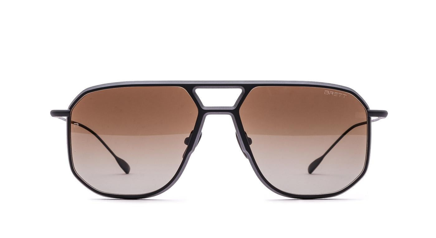 BRETT Ed Sun (pol)-Brille-Brett-c03 - BLACK-56-16-Schönhelden