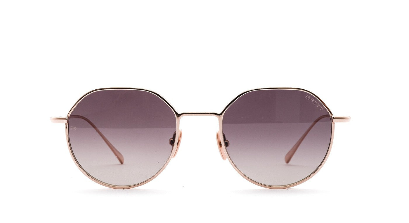 BRETT Gordon Sun-Brille-Brett-C18 - PINK GOLD-49-19-Schönhelden