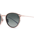 Laden Sie das Bild in den Galerie-Viewer, BRETT Mario Sun-Brille-Brett-C18 - PINK GOLD/BLACK-49-21-Schönhelden
