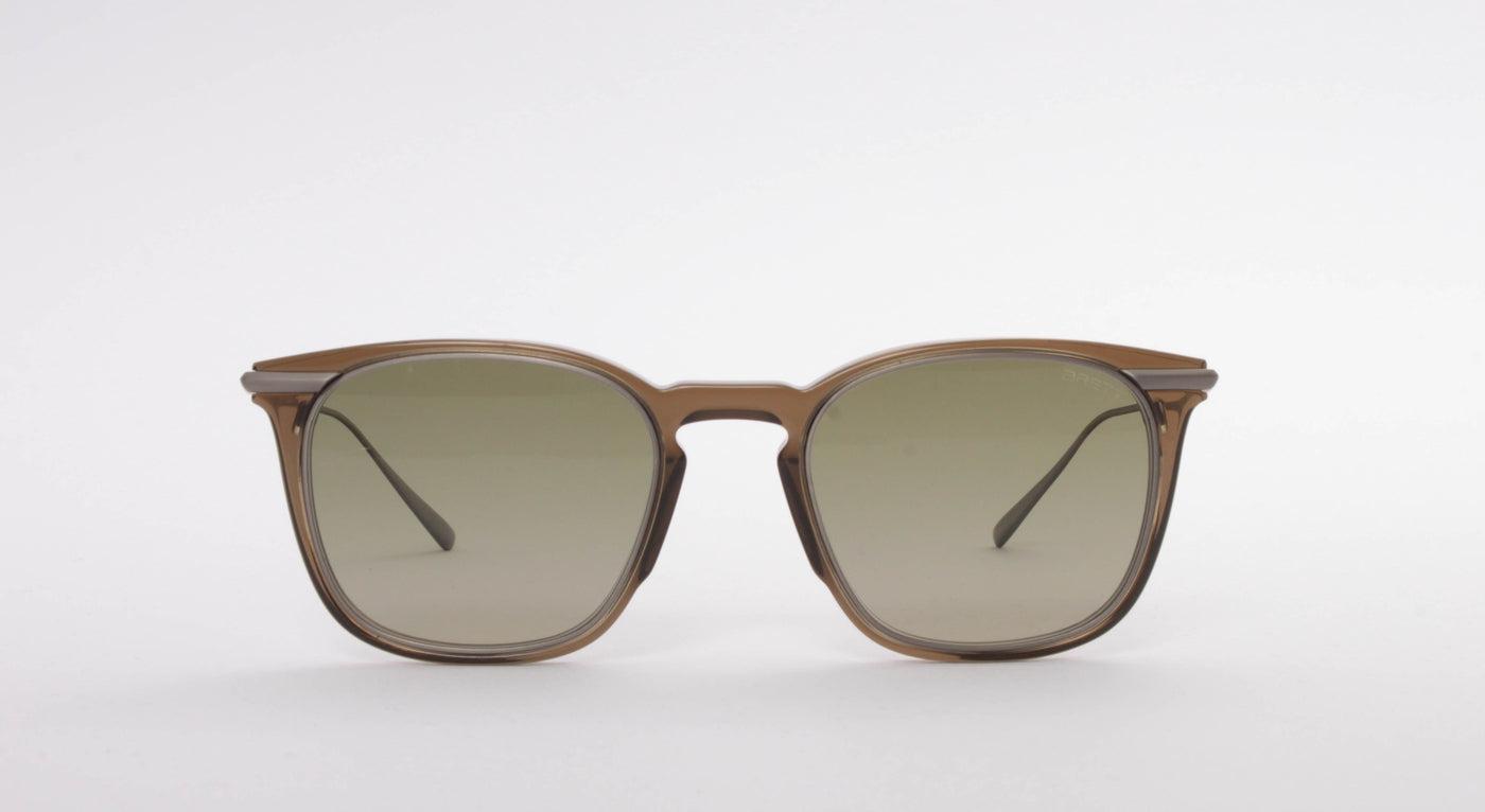 BRETT Philip Sun-Brille-Brett-C16 - KAKI/ARGENT-50-21-Schönhelden
