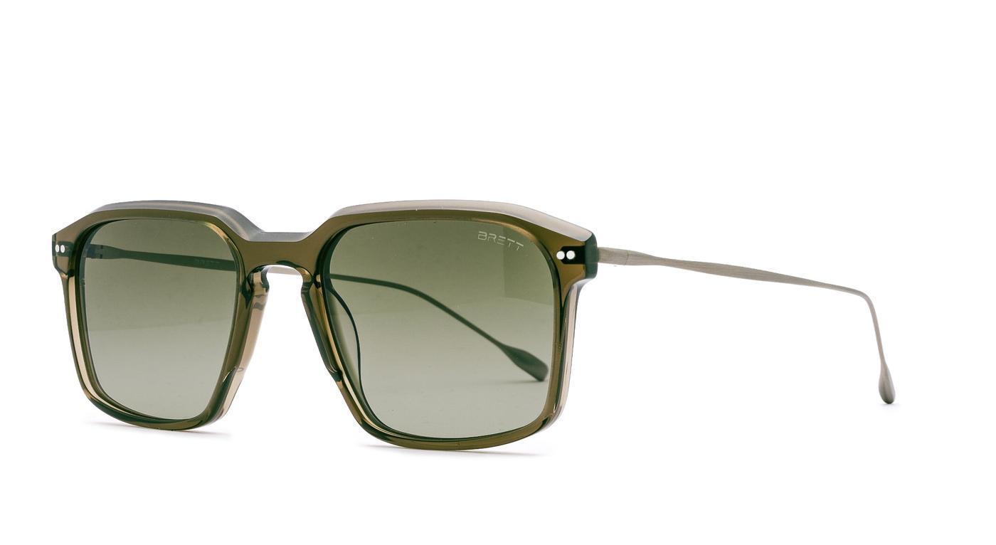 BRETT WALTER Sun-Sonnenbrille-Brett-C16 - KHAKI / SILVER-52-19-Schönhelden