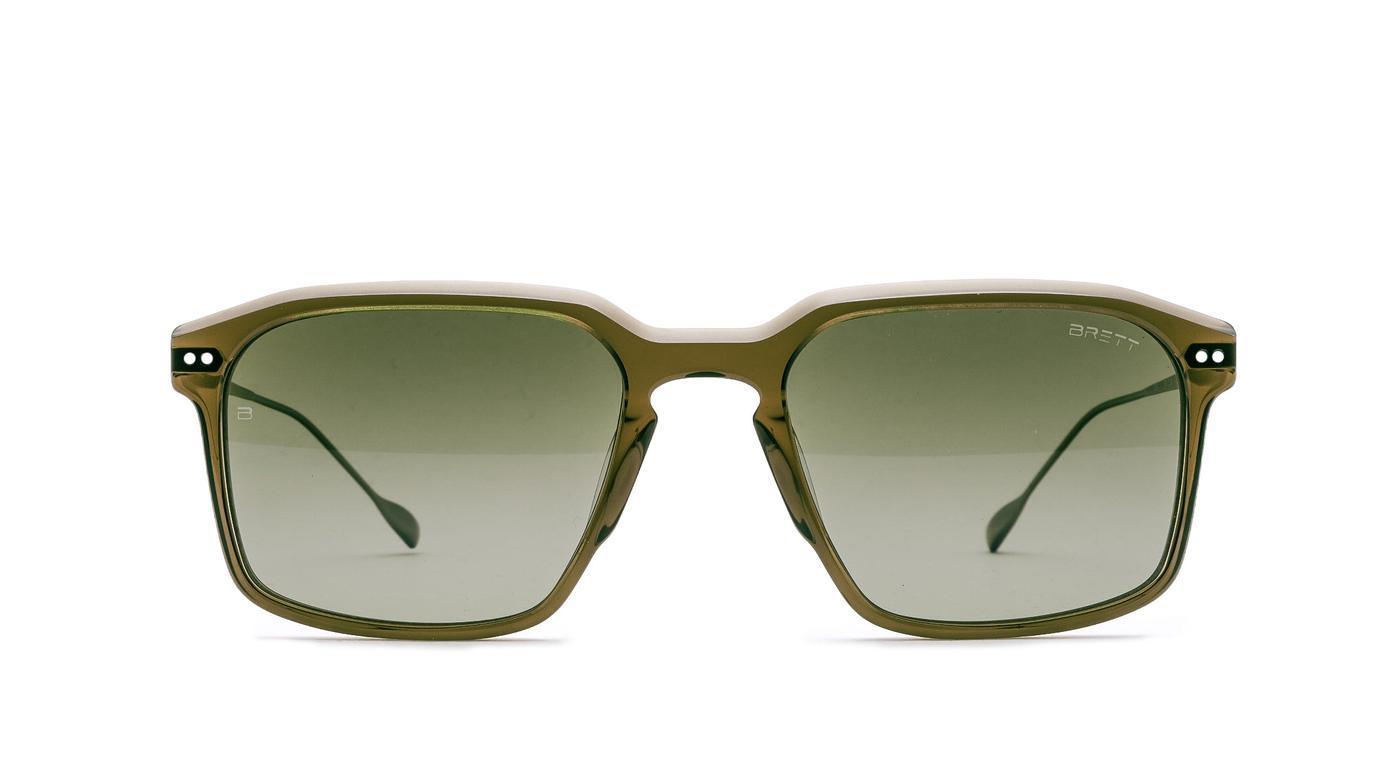 BRETT WALTER Sun-Sonnenbrille-Brett-C16 - KHAKI / SILVER-52-19-Schönhelden