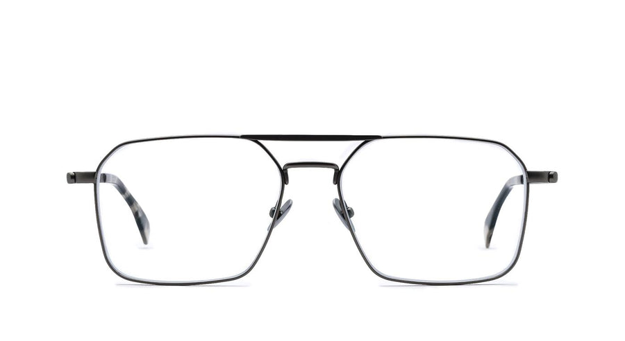 COBLENS Abflughalle-Brillen-Coblens-304 - warmes grau poliert-57-16-Schönhelden