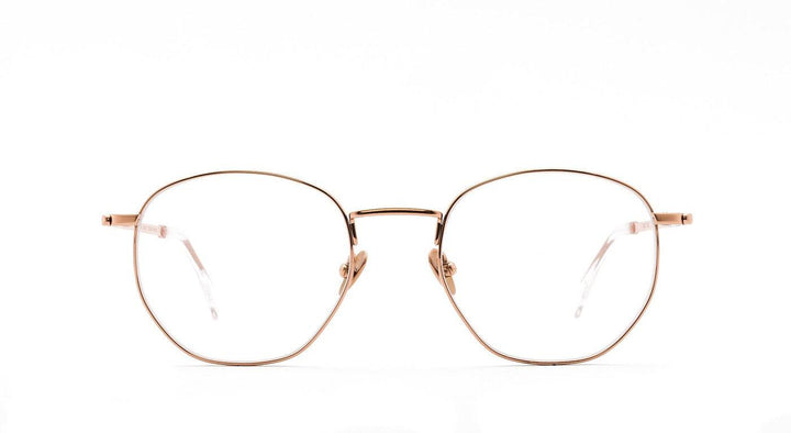 COBLENS Autotelefon-Brillen-Coblens-306 - ROSÉ GOLD POLIERT-50-19-Schönhelden