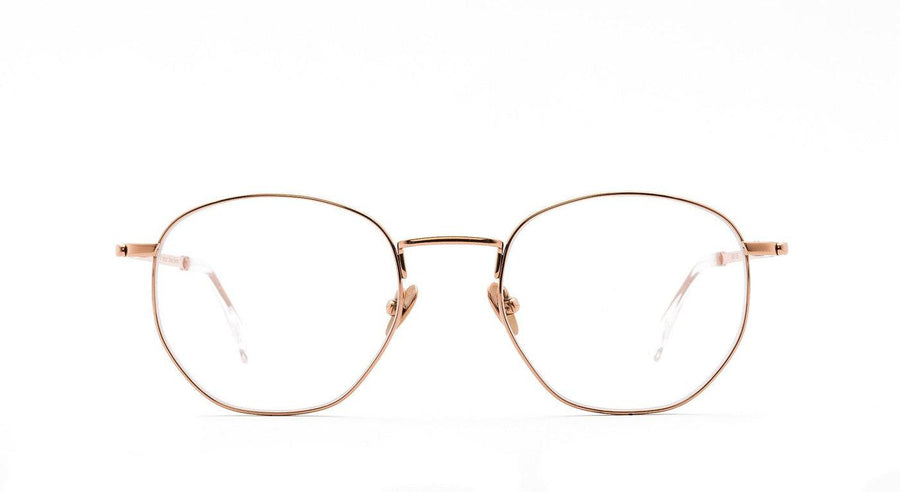 COBLENS Autotelefon-Brillen-Coblens-306 - ROSÉ GOLD POLIERT-50-19-Schönhelden