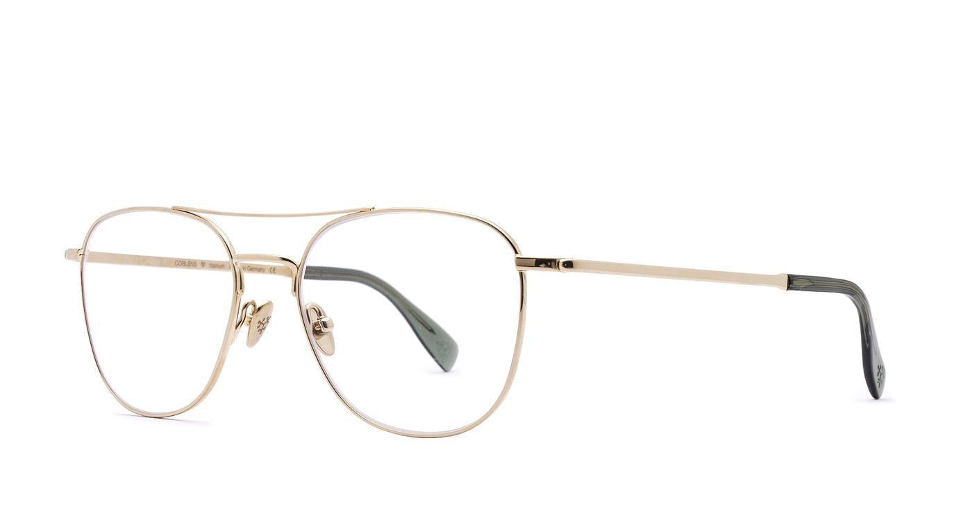 COBLENS Bodenwelle-Brillen-Coblens-330 - SOFT GOLD-52-17-Schönhelden