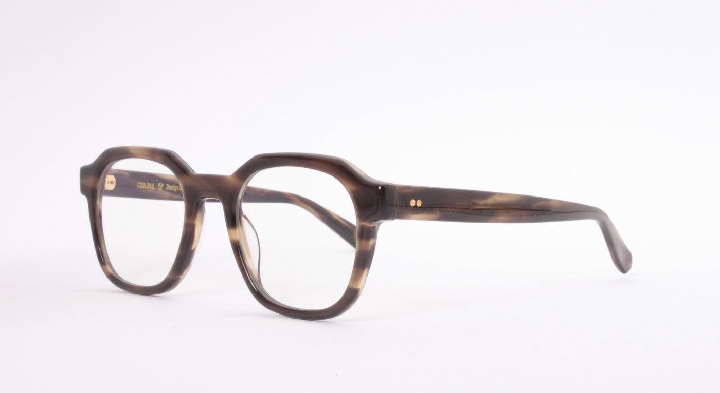 COBLENS Destination SFO-Brillen-Coblens-955- HORN BRAUN-48-21-Schönhelden