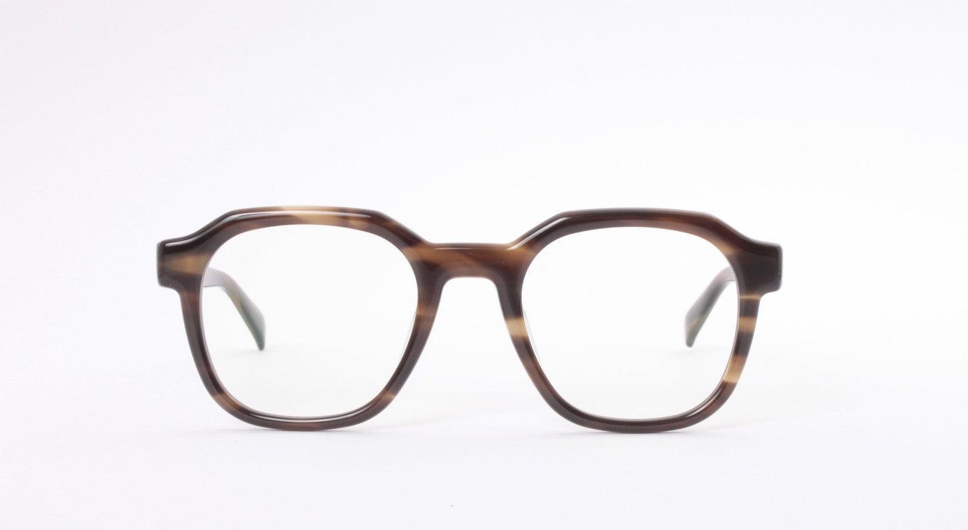 COBLENS Destination SFO-Brillen-Coblens-955- HORN BRAUN-48-21-Schönhelden