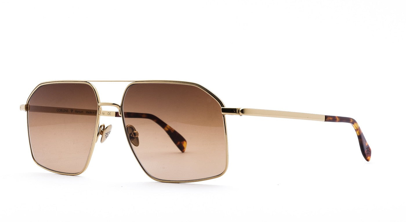 COBLENS Fluglotse Sun-Brillen-Coblens-302 - SILBER POLIERT-57-15-Schönhelden