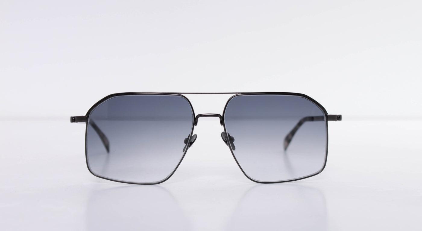 COBLENS Fluglotse Sun-Brillen-Coblens-302 - SILBER POLIERT-57-15-Schönhelden