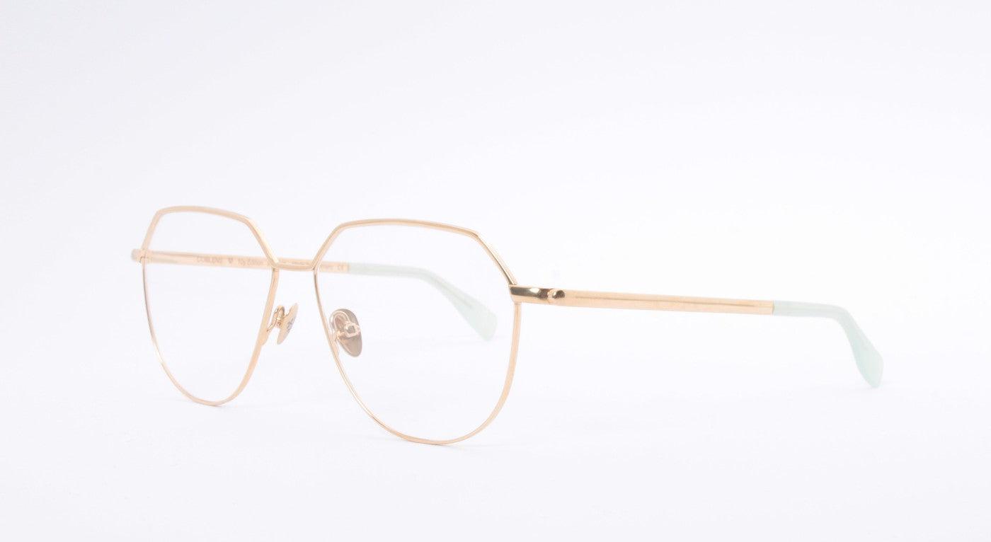 COBLENS Flugsteig-Brille-Coblens-330 - SOFT GOLD POLIERT-55-13-Schönhelden