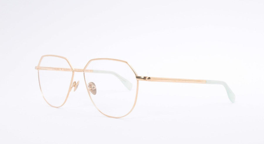 COBLENS Flugsteig-Brille-Coblens-330 - SOFT GOLD POLIERT-55-13-Schönhelden