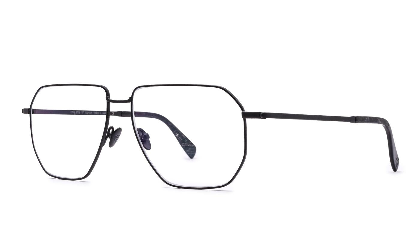 COBLENS Kofferraum-Brillen-Coblens-201 - schwarz matt-58-15-Schönhelden