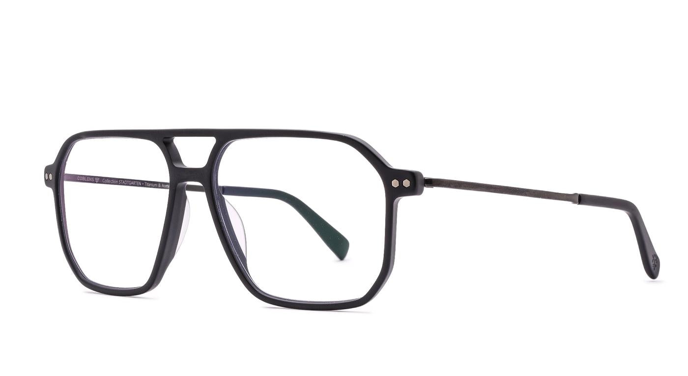 COBLENS Parkbank-Brillen-Coblens-528 -HELLGRAU TRANSPARENT-57-15-Schönhelden