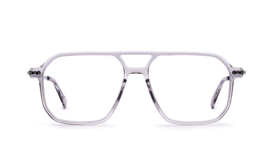 COBLENS Parkbank-Brillen-Coblens-528 -HELLGRAU TRANSPARENT-57-15-Schönhelden