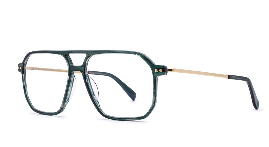 COBLENS Parkbank-Brillen-Coblens-528 -HELLGRAU TRANSPARENT-57-15-Schönhelden