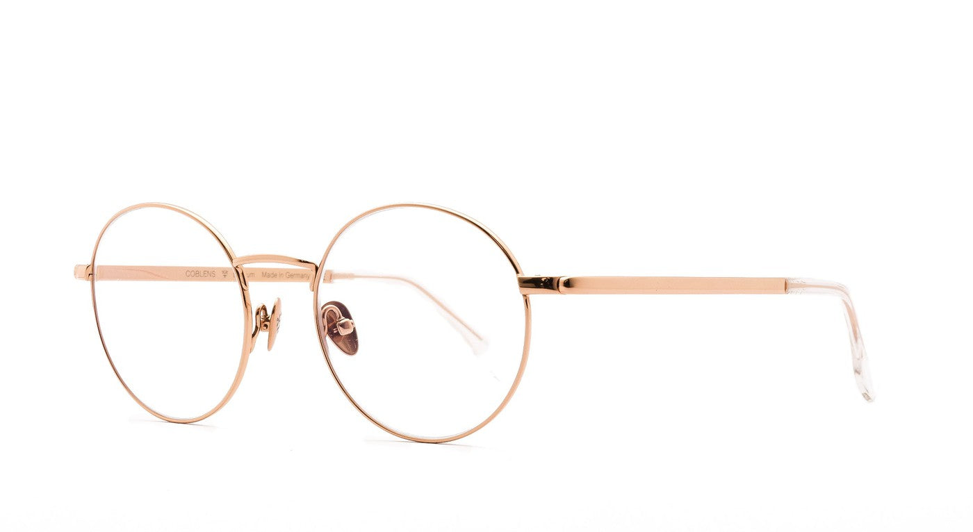 COBLENS Positionsleuchte-Brille-Coblens-306 - ROSE GOLD POLIERT-48-19-Schönhelden
