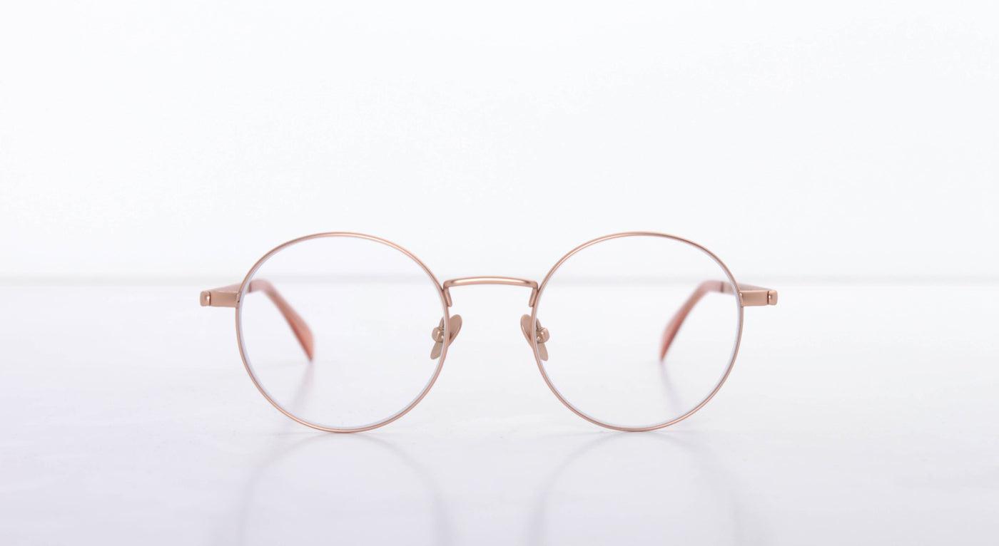 COBLENS Positionsleuchte-Brille-Coblens-206 - ROSE GOLD MATT-48-19-Schönhelden