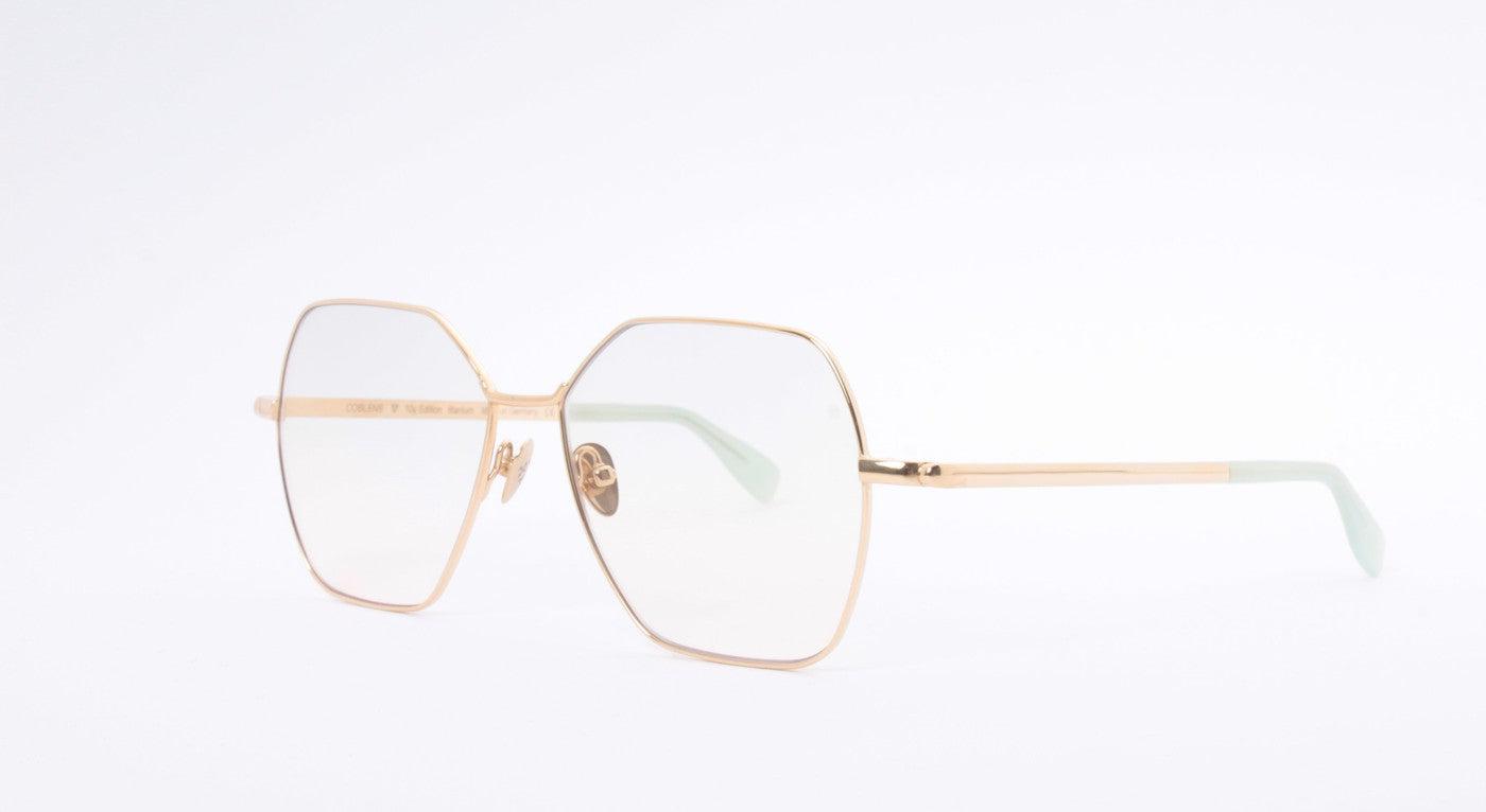 COBLENS Propeller-Brille-Coblens-330 - SOFT GOLD POLIERT-54-15-Schönhelden