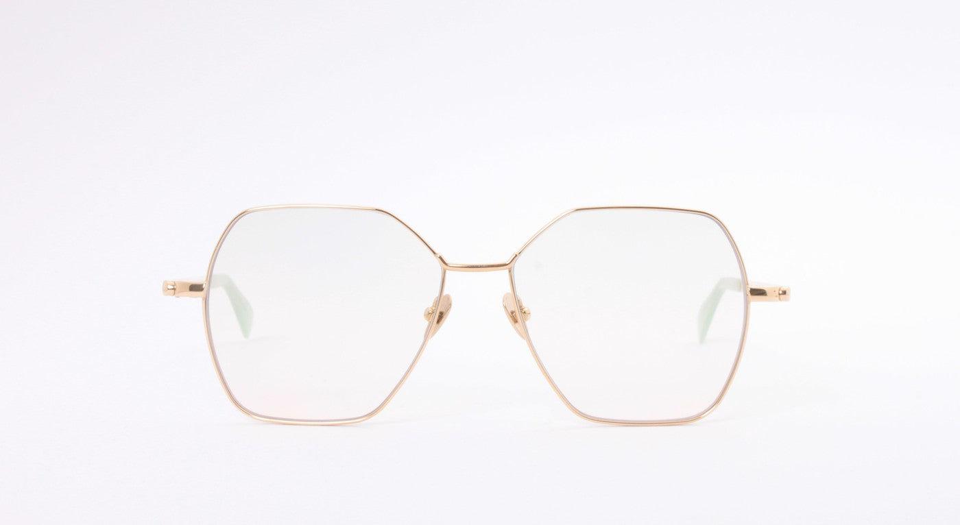 COBLENS Propeller-Brille-Coblens-330 - SOFT GOLD POLIERT-54-15-Schönhelden