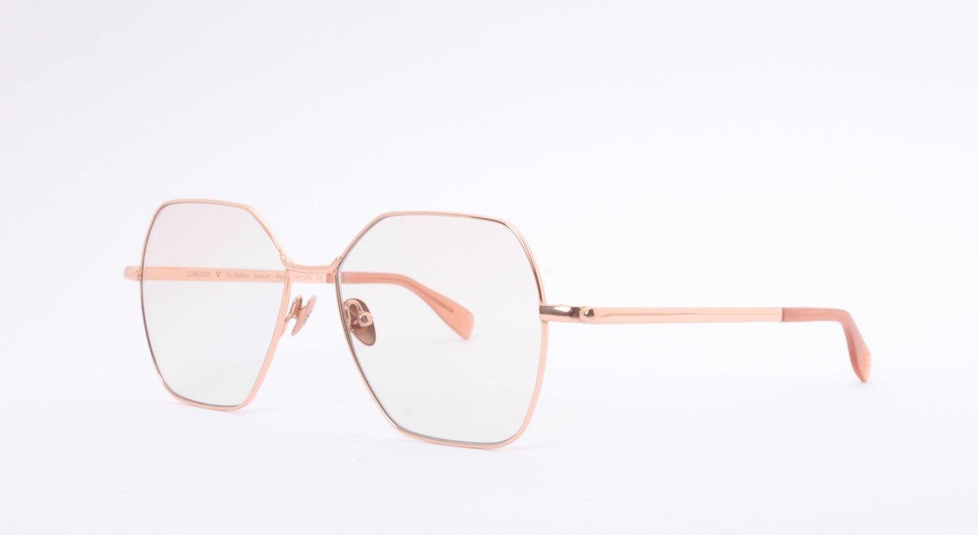 COBLENS Propeller-Brille-Coblens-330 - SOFT GOLD POLIERT-54-15-Schönhelden