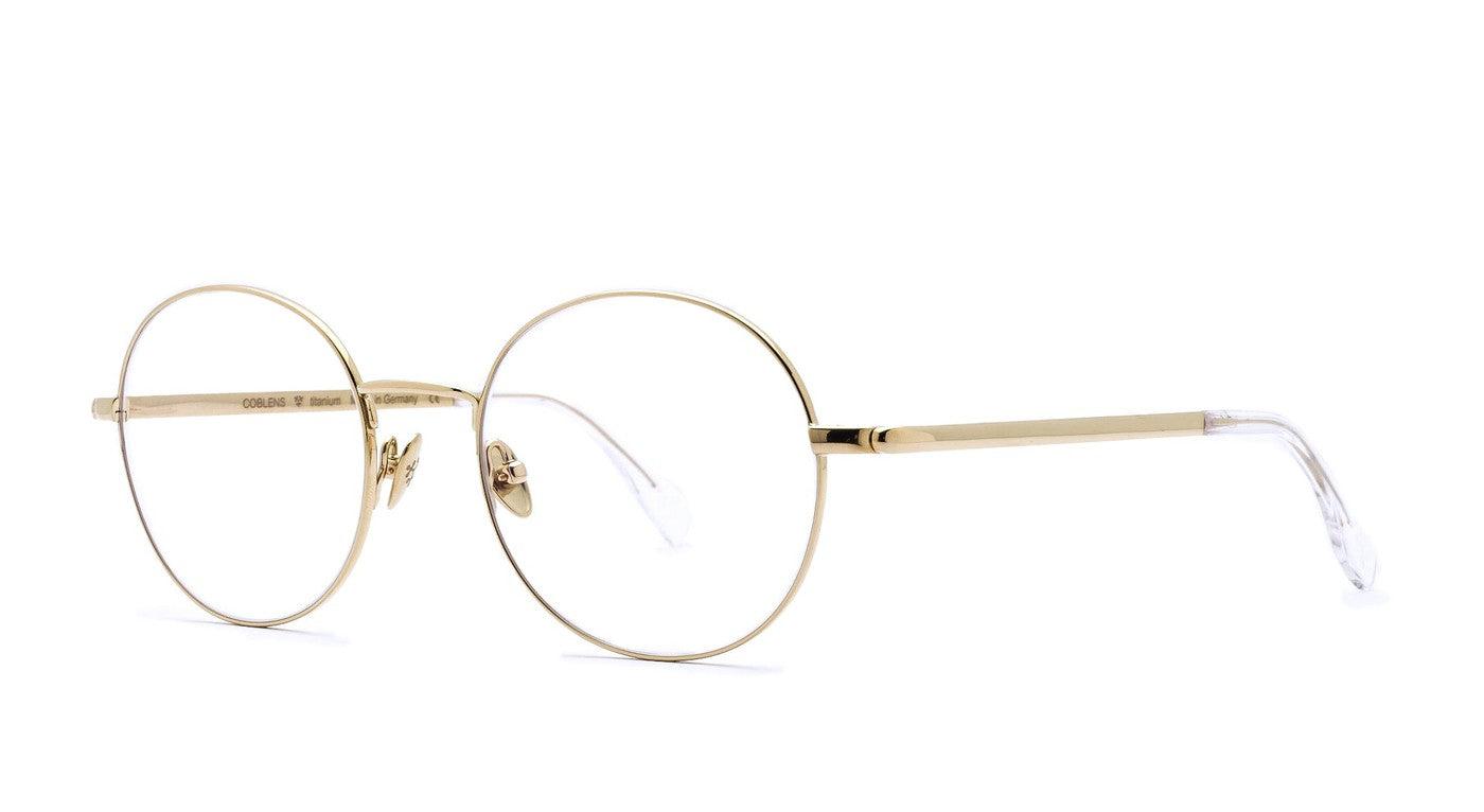 COBLENS Rollfeld-Brille-Coblens-304 - WARMES GRAU POLIERT-52-19-Schönhelden