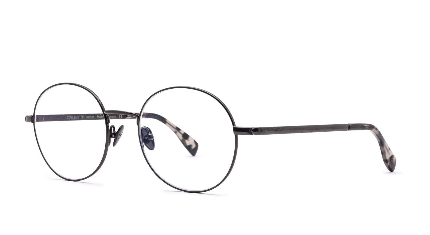COBLENS Rollfeld-Brille-Coblens-304 - WARMES GRAU POLIERT-52-19-Schönhelden