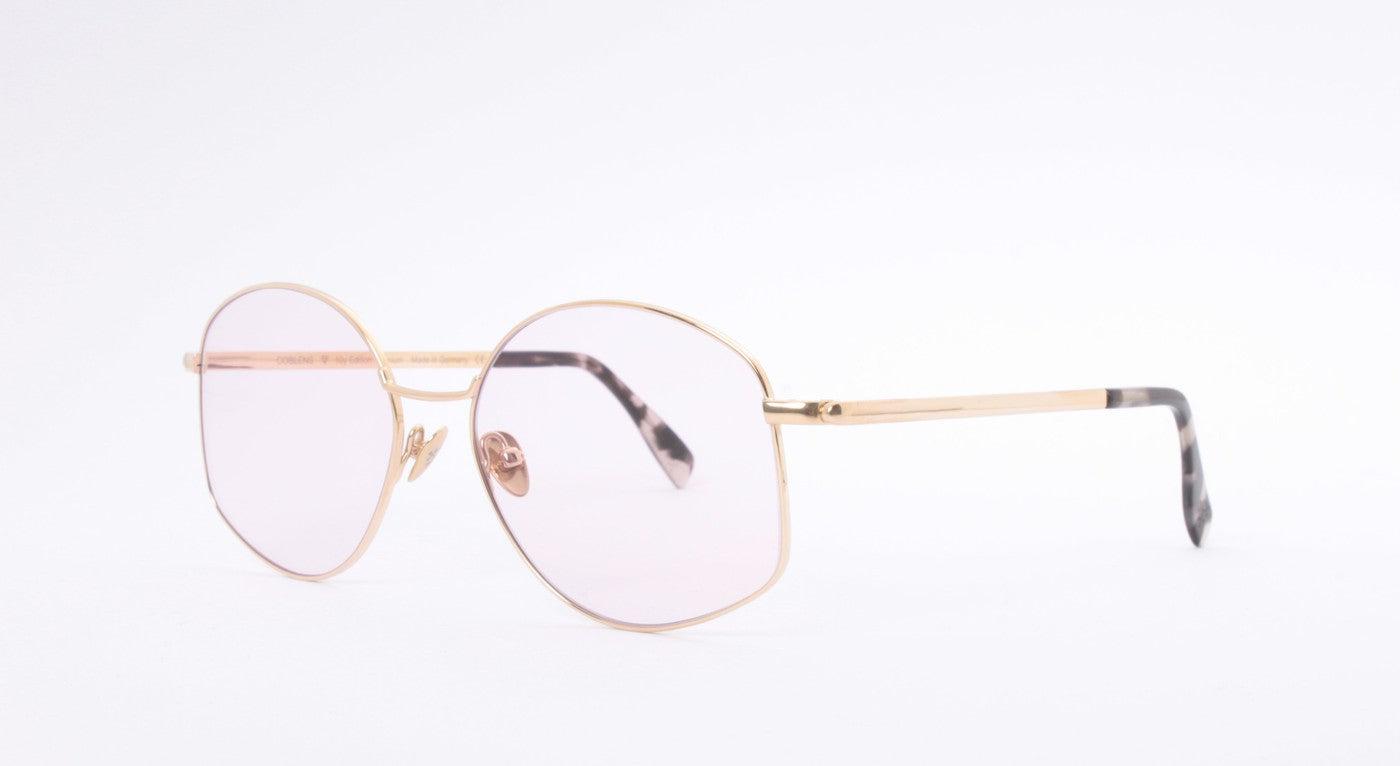 COBLENS Rolltreppe-Brille-Coblens-330 - SOFT GOLD POLIERT-54-15-Schönhelden