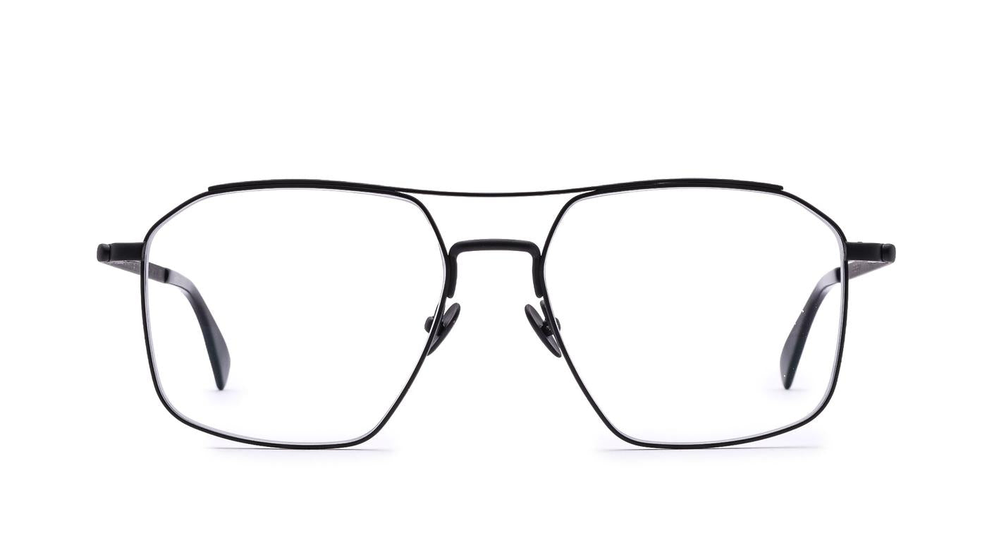 COBLENS Steuerhorn-Brillen-Coblens-201 - SCHWARZ MATT-58-17-Schönhelden