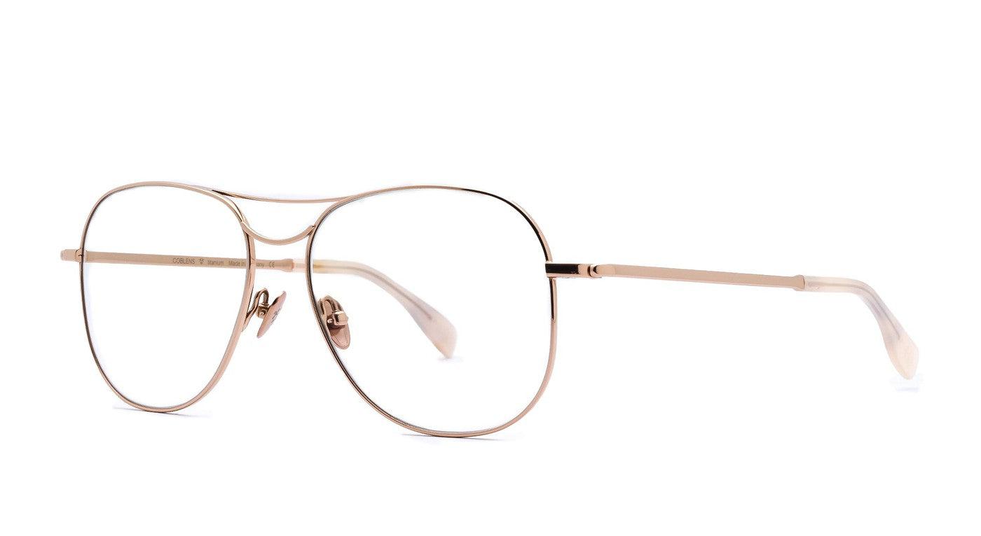 COBLENS Verkehrsinsel-Brille-Coblens-306 - SOFT ROSE GOLD-55-15-Schönhelden