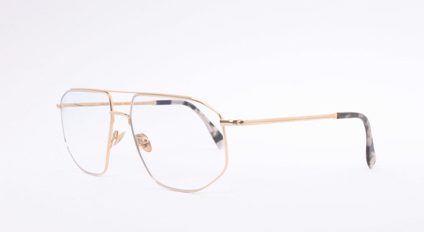 COBLENS Verkehrsmeldung-Brille-Coblens-330 - SOFT GOLD POLIERT-57-16-Schönhelden