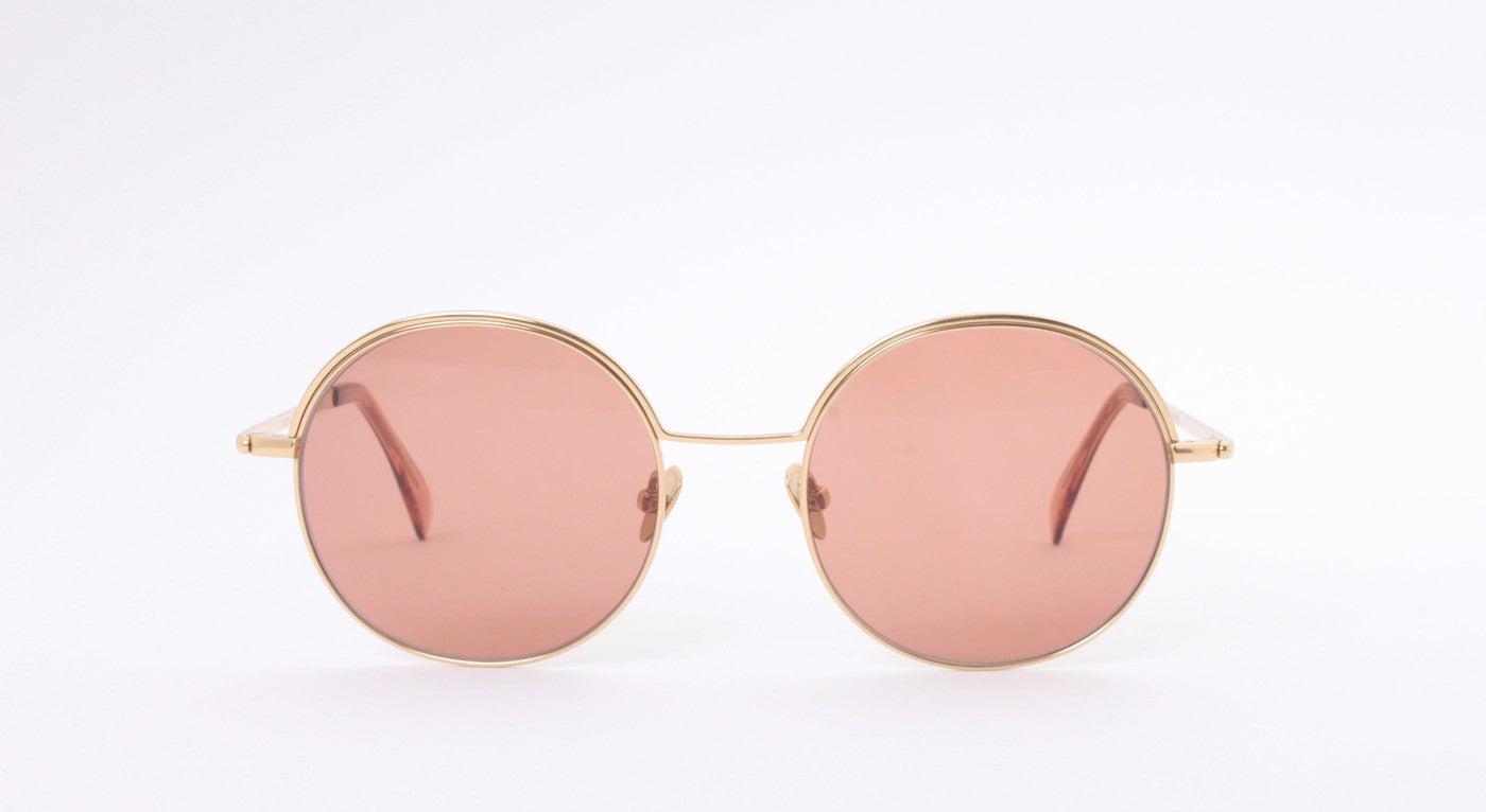 COBLENS Wendekreis Sun-Brillen-Coblens-330 - SOFT GOLD POLIERT-52-19-Schönhelden