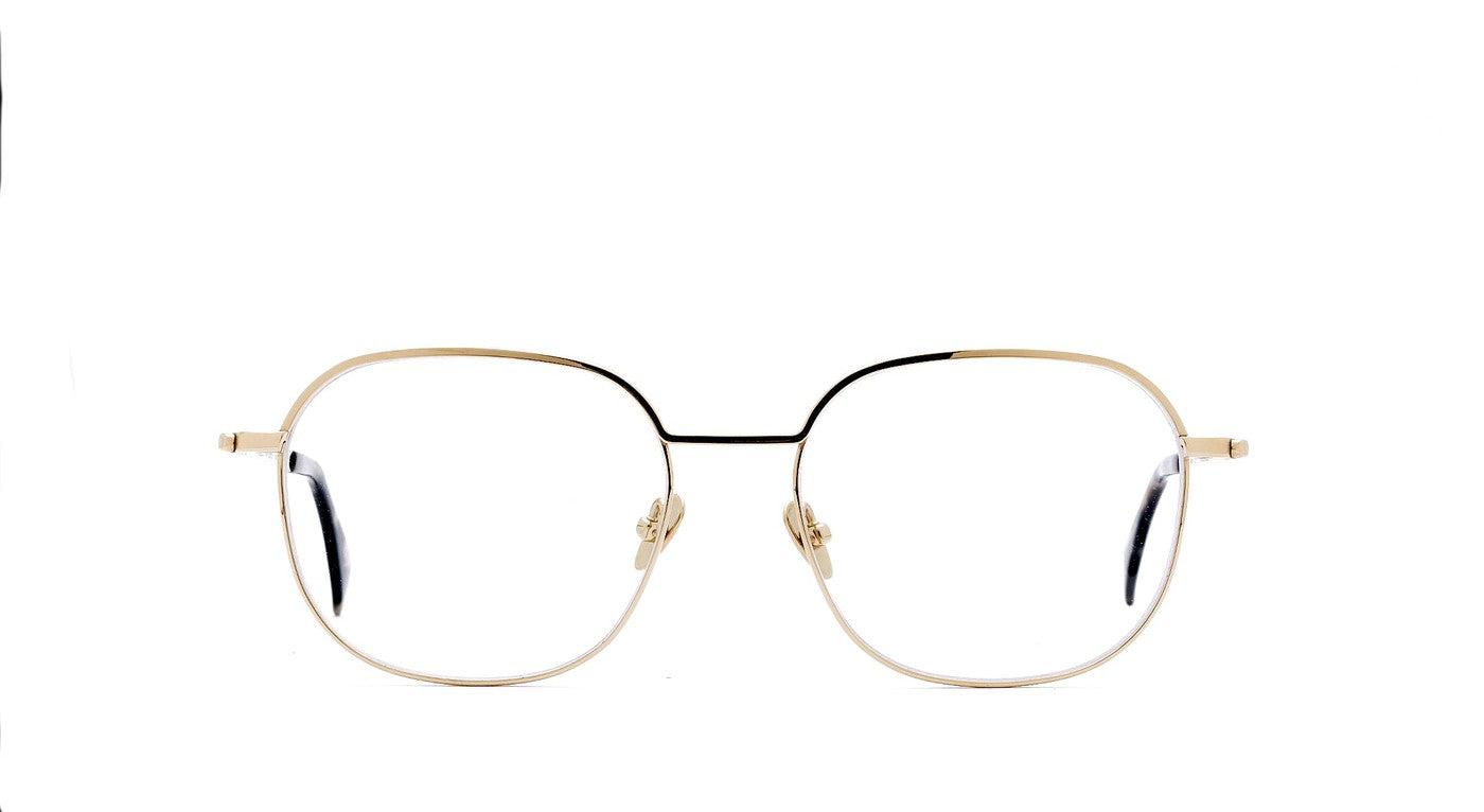 Coblens Firmenwagen-Brille-Coblens-330 - SOFT GOLD POLIERT-53-17-Schönhelden