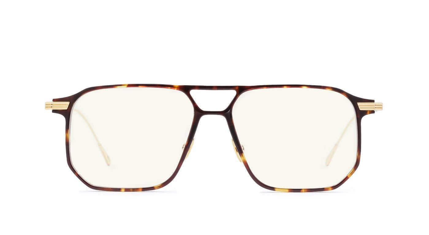 Cutler & Gross 0006-Brille-Cutler & Gross-55-15-02 - Havana on 24K Yellow Gold-Schönhelden
