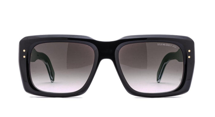 Cutler & Gross CGLS 1418-Brille-Cutler & Gross-01 - black gold 24KT-57-19-Schönhelden