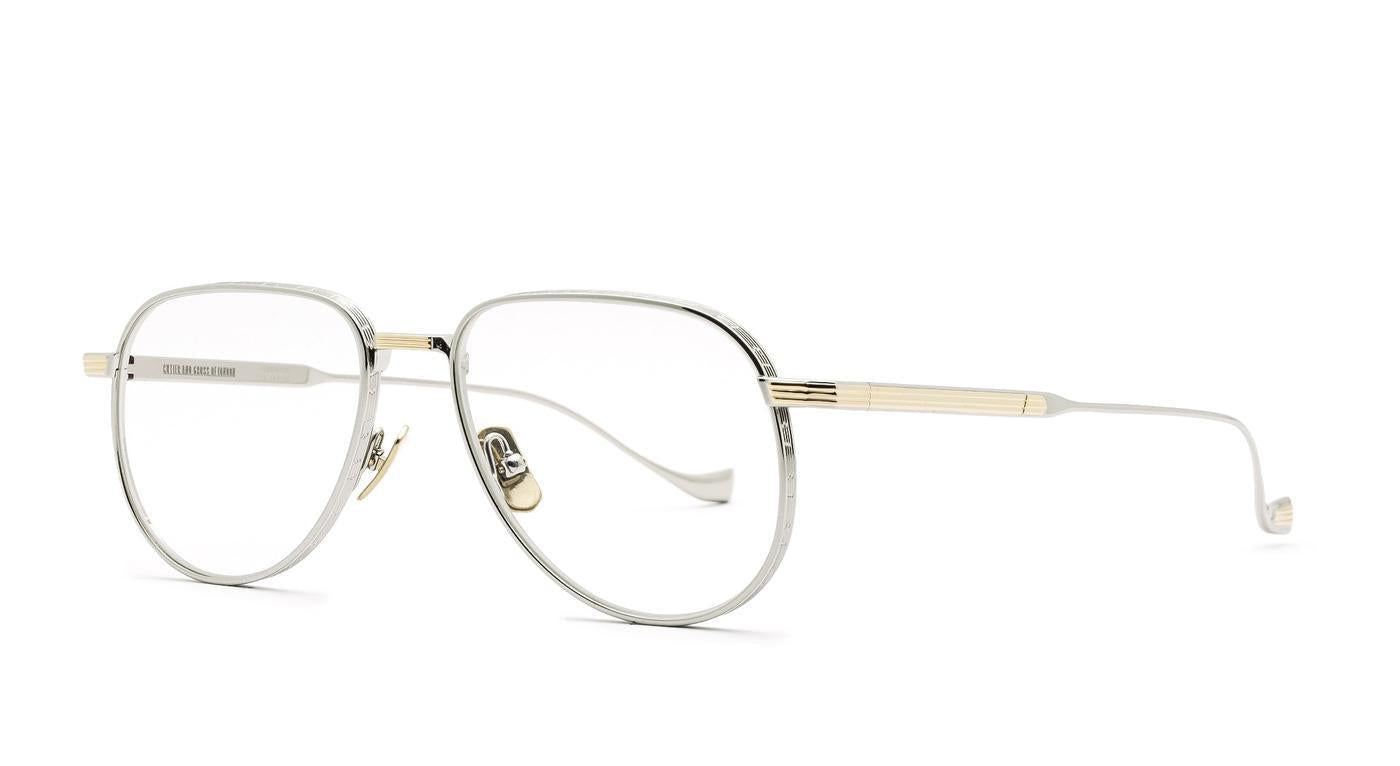Cutler & Gross CGOT 1429 Pembroke-Brille-Cutler & Gross-53-16-03 - silver/gold-Schönhelden