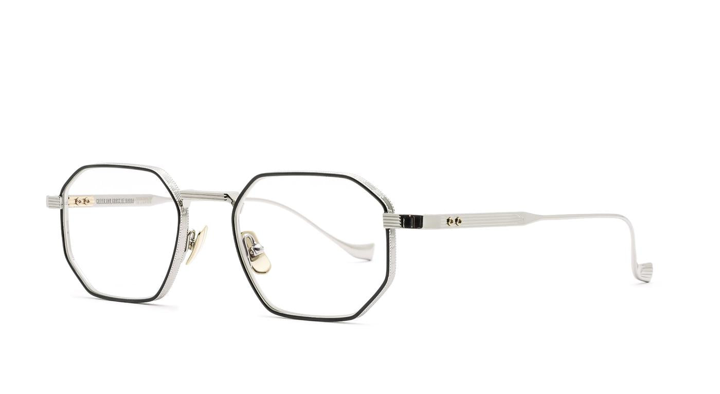 Cutler & Gross CGOT 1431 Lansdowne-Brille-Cutler & Gross-50-20-01 - silver/gold/black-Schönhelden
