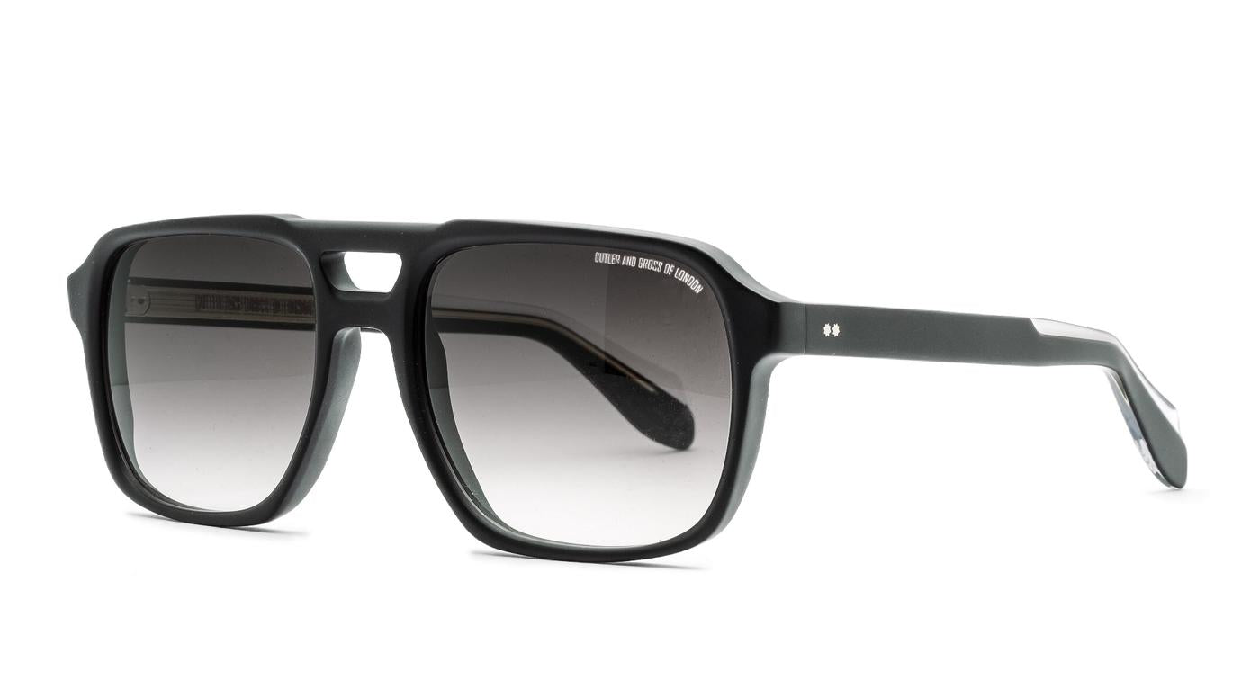 Cutler & Gross CGSN 1394-Brille-Cutler & Gross-12 - black matt-57-19-Schönhelden