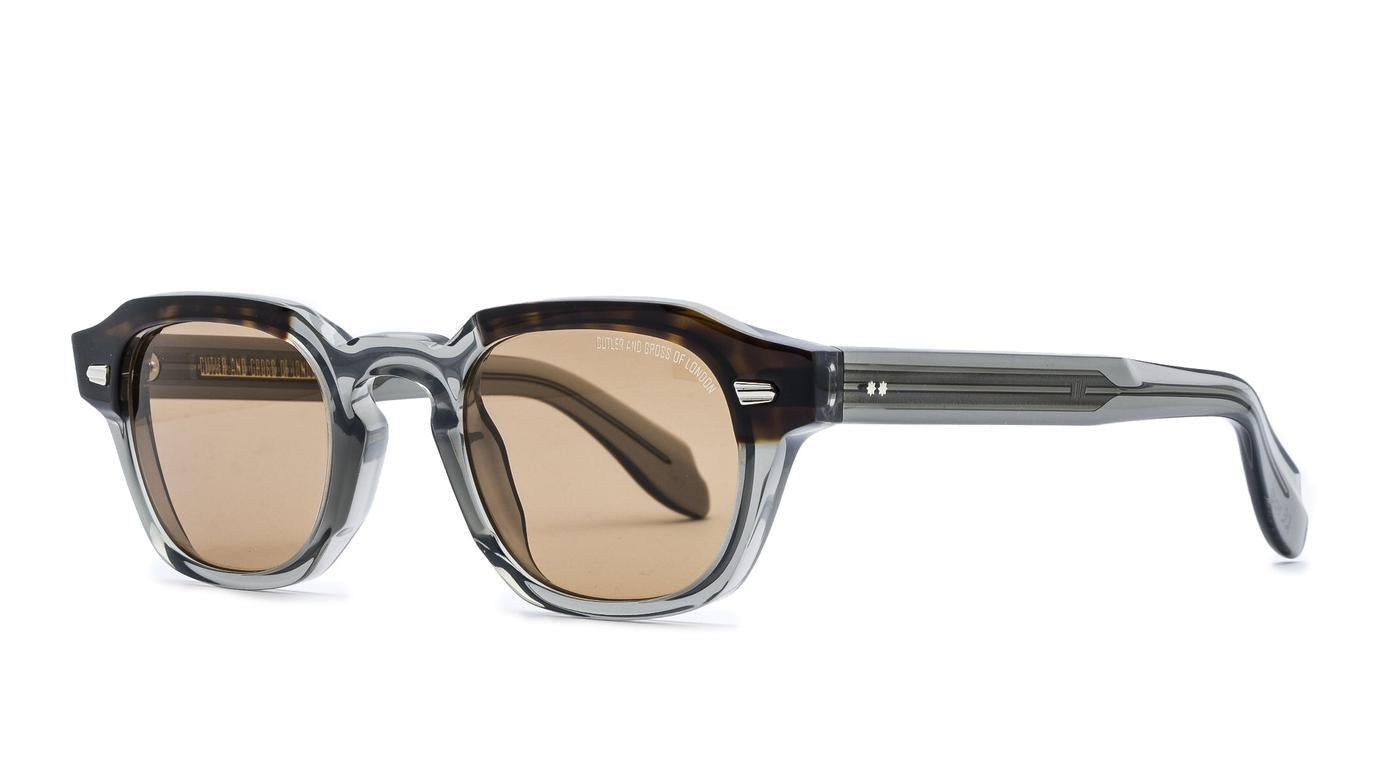 Cutler & Gross CGSN 1420-Brille-Cutler & Gross-03 - Havana on grey-47-24-Schönhelden