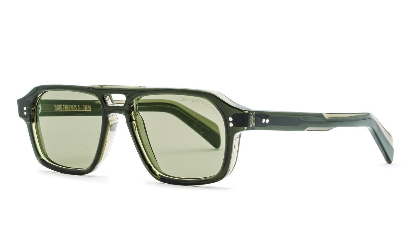 Cutler & Gross CGSN GR15-Brille-Cutler & Gross-03 - Olive-52-18-Schönhelden